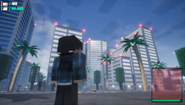 Block Warriors: “Open World” Game Gameplay Screenshot